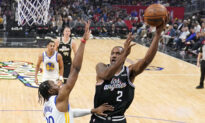 Leonard’s 33 Points Lead Clippers Over Warriors, 134–124