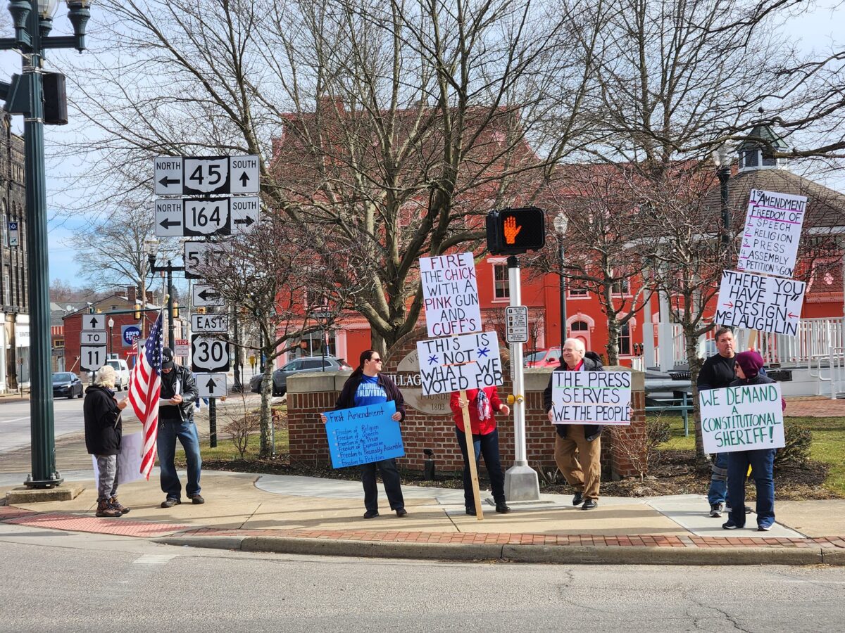 NextImg:Gov. DeWine, Ohio Protesters Agree That Reporter's Arrest Should 'Never Have Occurred'