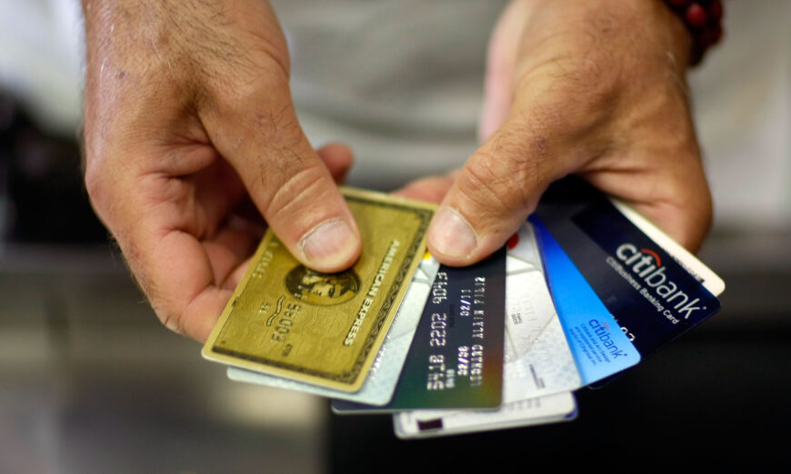COVID-19 stimulus cash helped clear credit card debt.
