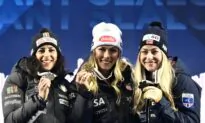 American Skier Shiffrin Wins Gold in Giant Slalom at Worlds