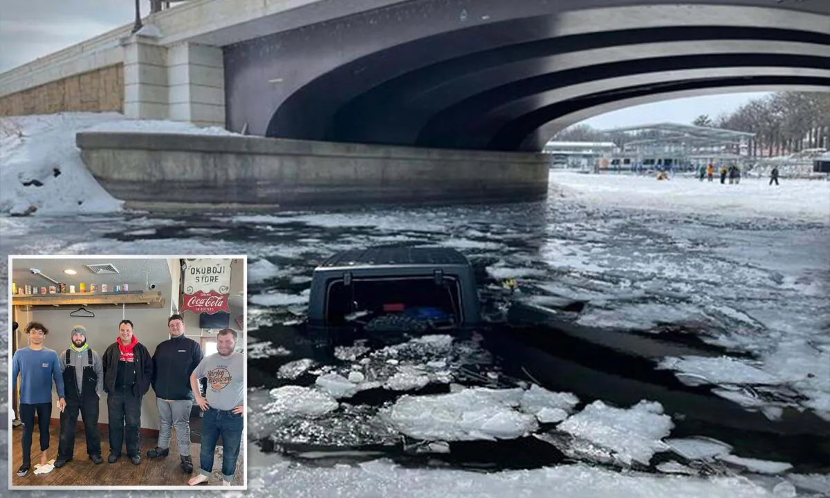(Courtesy of Dickinson County Sheriff's Office - Iowa)