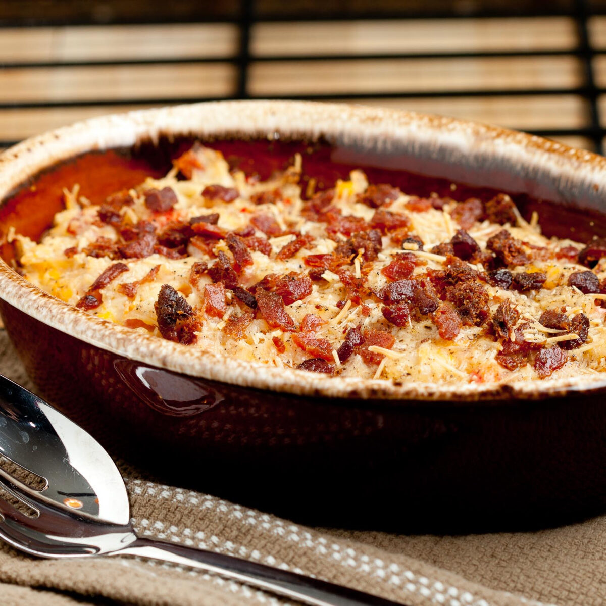 NextImg:Cheesy Ham and Potato Casserole