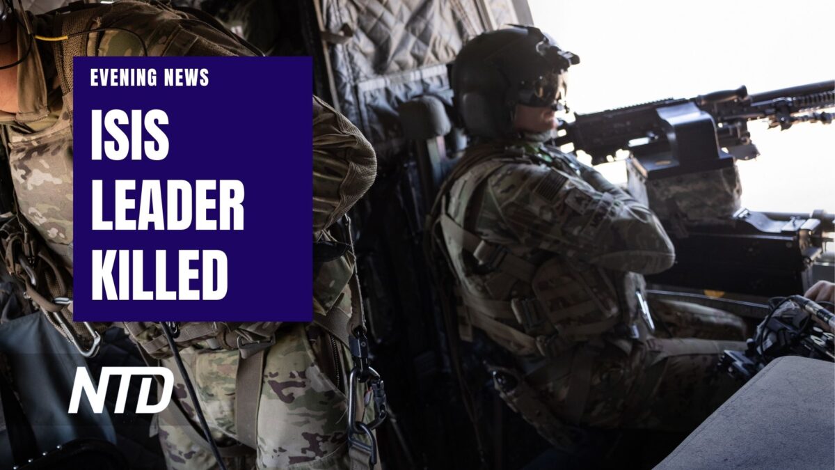 NextImg:LIVE NOW: NTD Evening News (Feb. 17): Four US Troops Injured in Raid That Killed ISIS Leader; $400,000 Missile May Have Shot Down $12 Balloon
