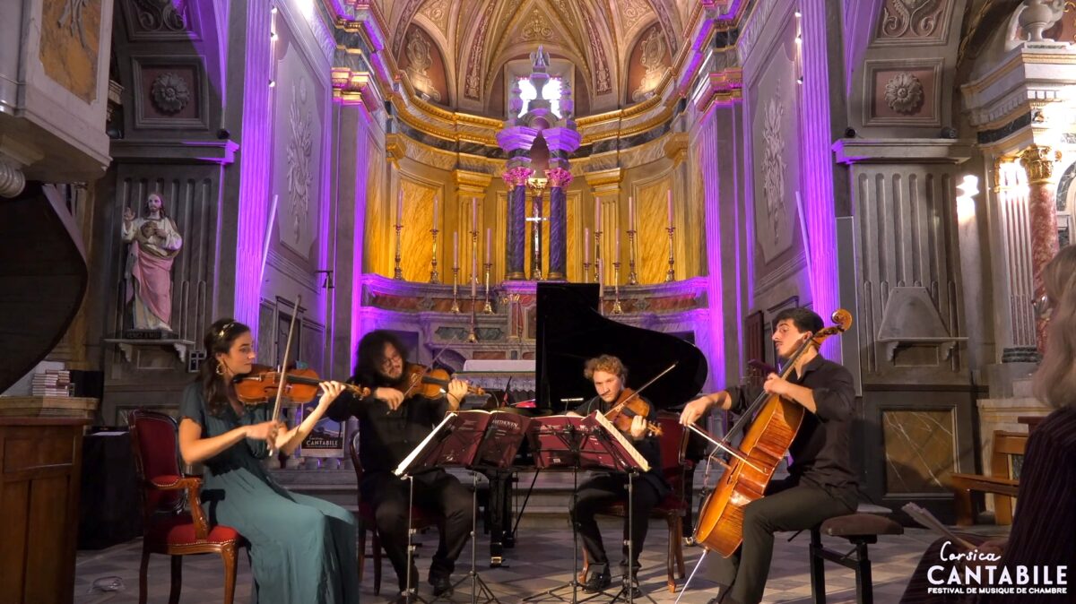 NextImg:Beethoven: Quartet Op. 18 No. 4, Quatuor Cédrat