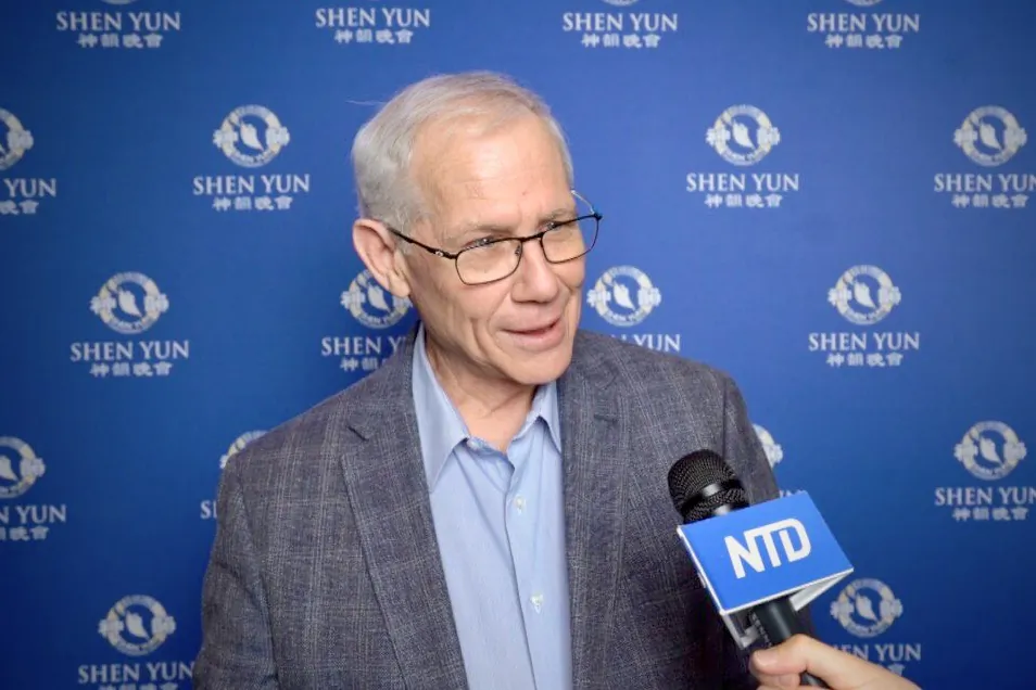 Ralph May attended Shen Yun Performing Arts at the Morrison Center for the Performing Arts, on Feb. 18, 2023. (NTD)