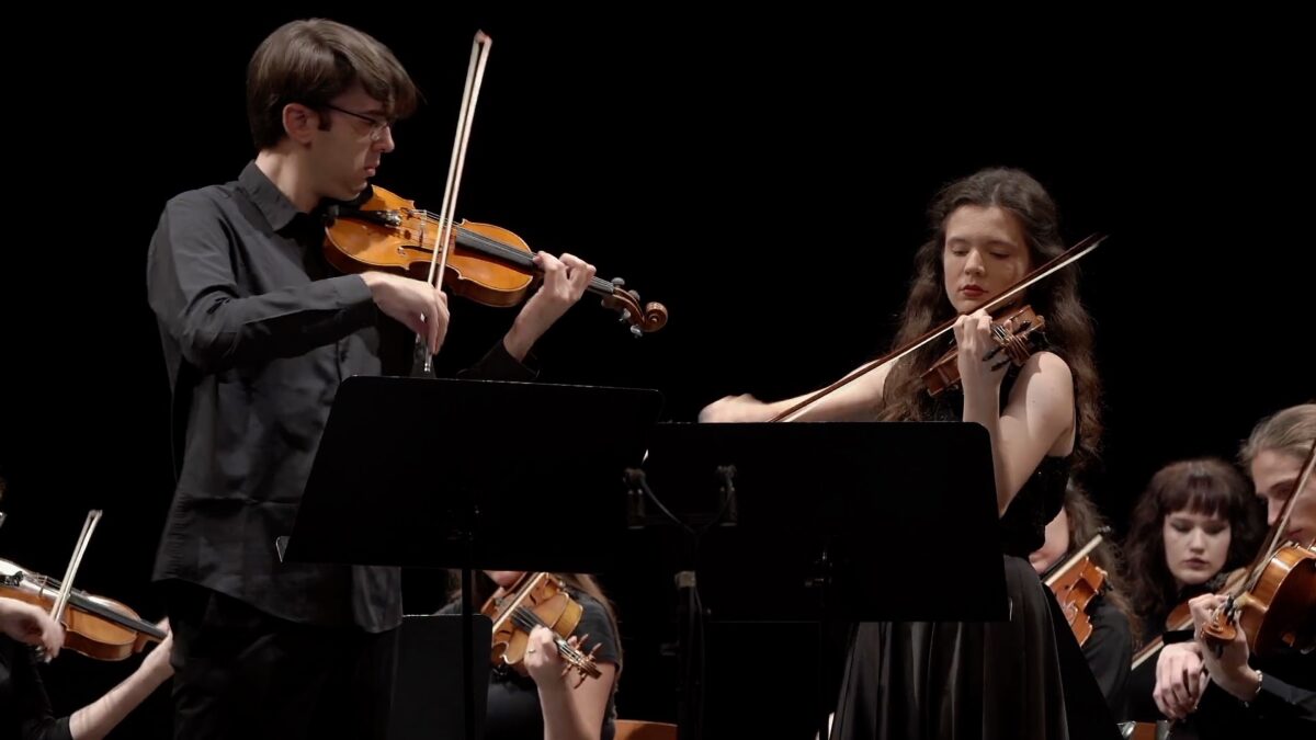 NextImg:Bach: Concerto for Two Violins in D Minor, BWV 1043 | Matej Žerovnik and Ana Labazan Brajša