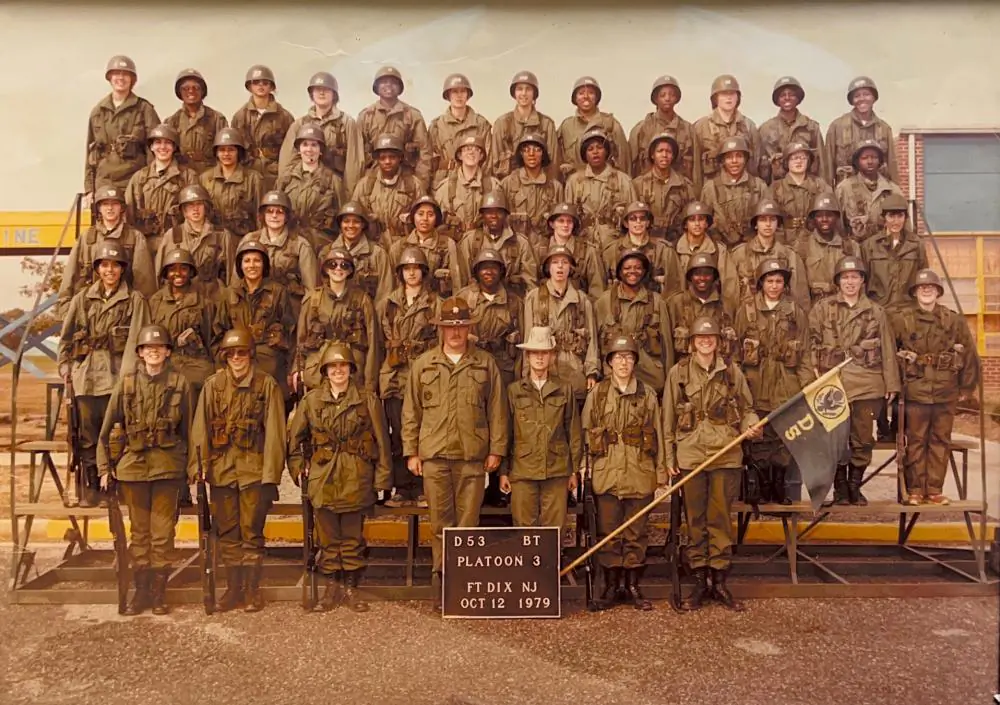 Basic Training, Fort Detrick, Maryland. (DoD courtesy photo by the U.S. Army Medical Logistics Command)