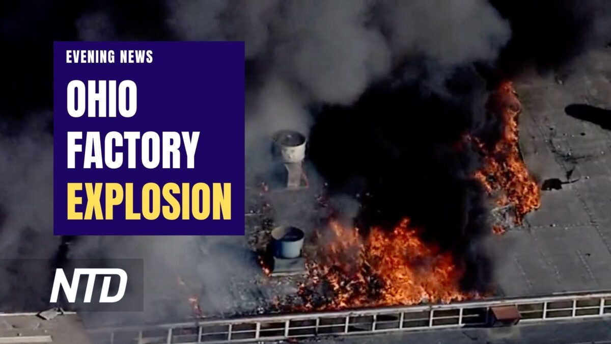 NextImg:LIVE 6:30 PM ET: NTD Evening News (Feb. 20): Explosion Reported at Ohio Metal Factory, Multiple Injured; Biden Visits Ukraine, Announces More Aid