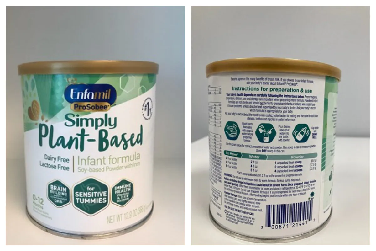 Enfamil infant formula.(Reckitt)
