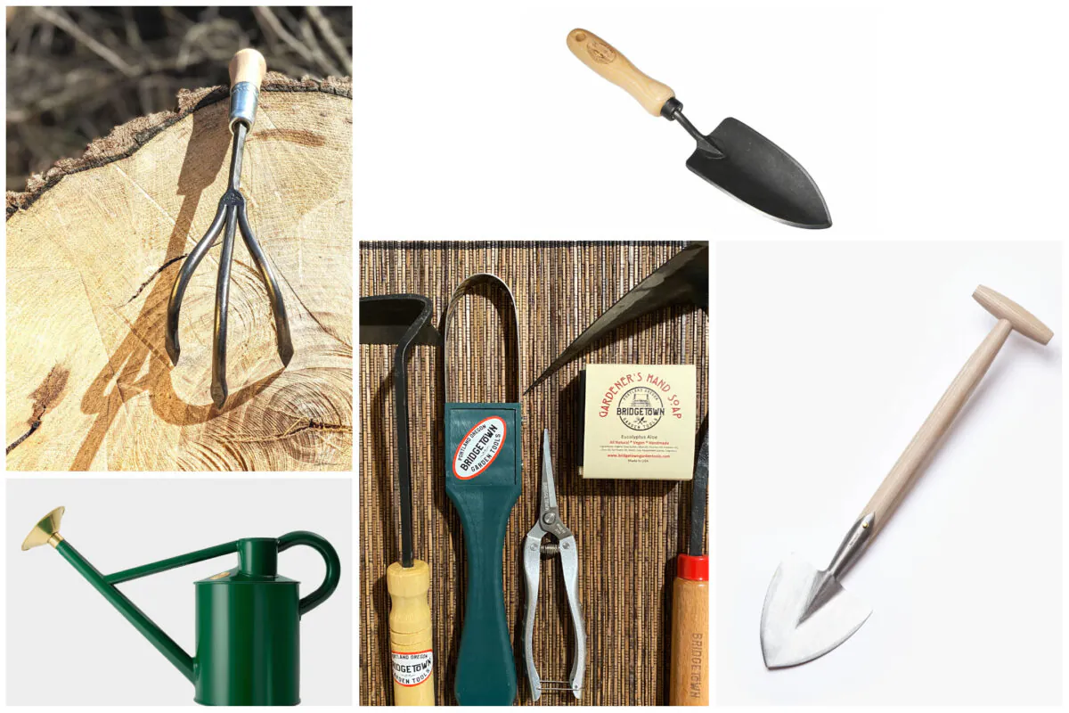(Courtesy of Sneeboer, Homestead Iron, Gardenheir New York, Bridgetown Garden Tools, DeWitt Tools USA)