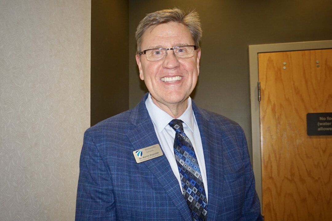 Marty Reynolds attended Shen Yun Performing Arts at the Arend Arts Center, in Bentonville, on Feb. 21, 2023. (Yawen Hung/The Epoch Times)