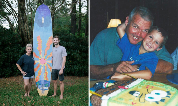 Son Tracks Down Late Dad's Lost Surfboard, Reconnecting With People Who Loved Him Most