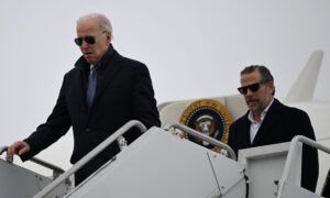 Biden defends son Hunter amid federal charges rumors.
