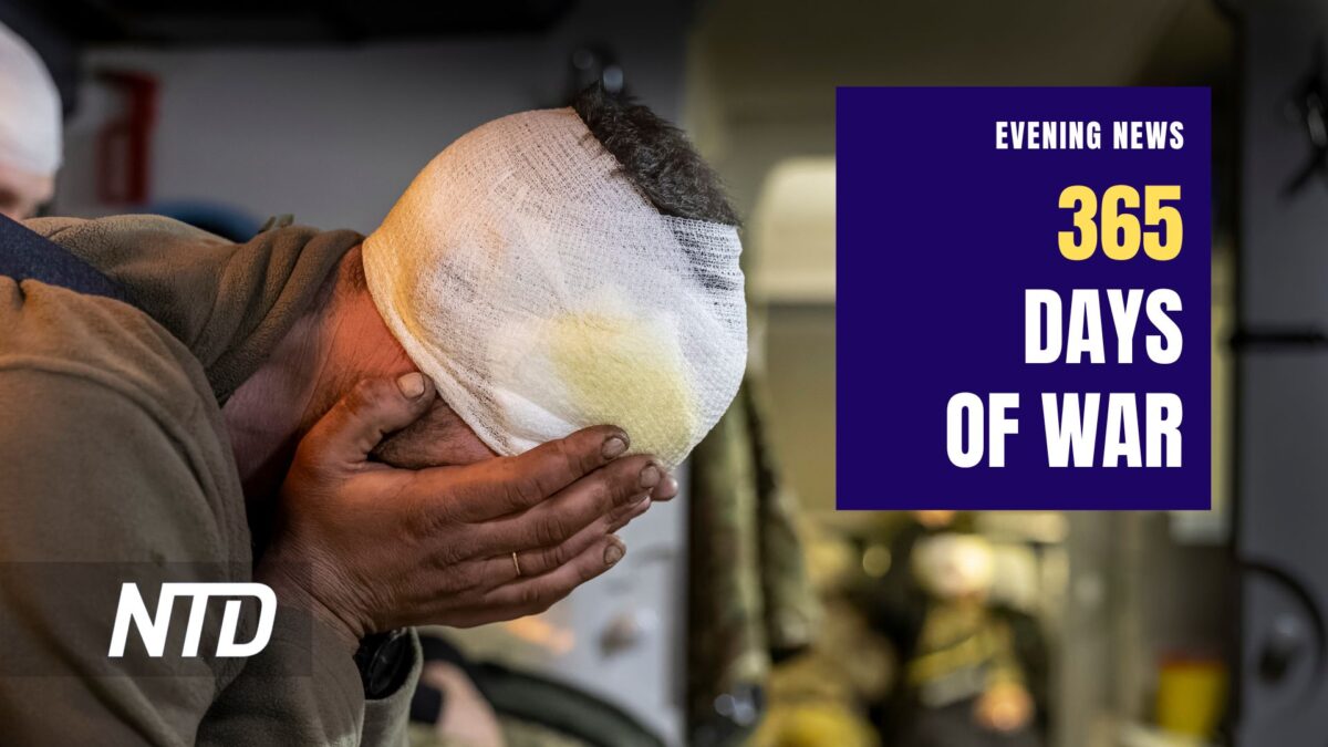 NextImg:LIVE 6:30 PM ET: NTD Evening News (Feb. 24): US, EU Issue New Sanctions on Russia as Ukraine Marks One Year of War; Biden Will Run in 2024: Jill