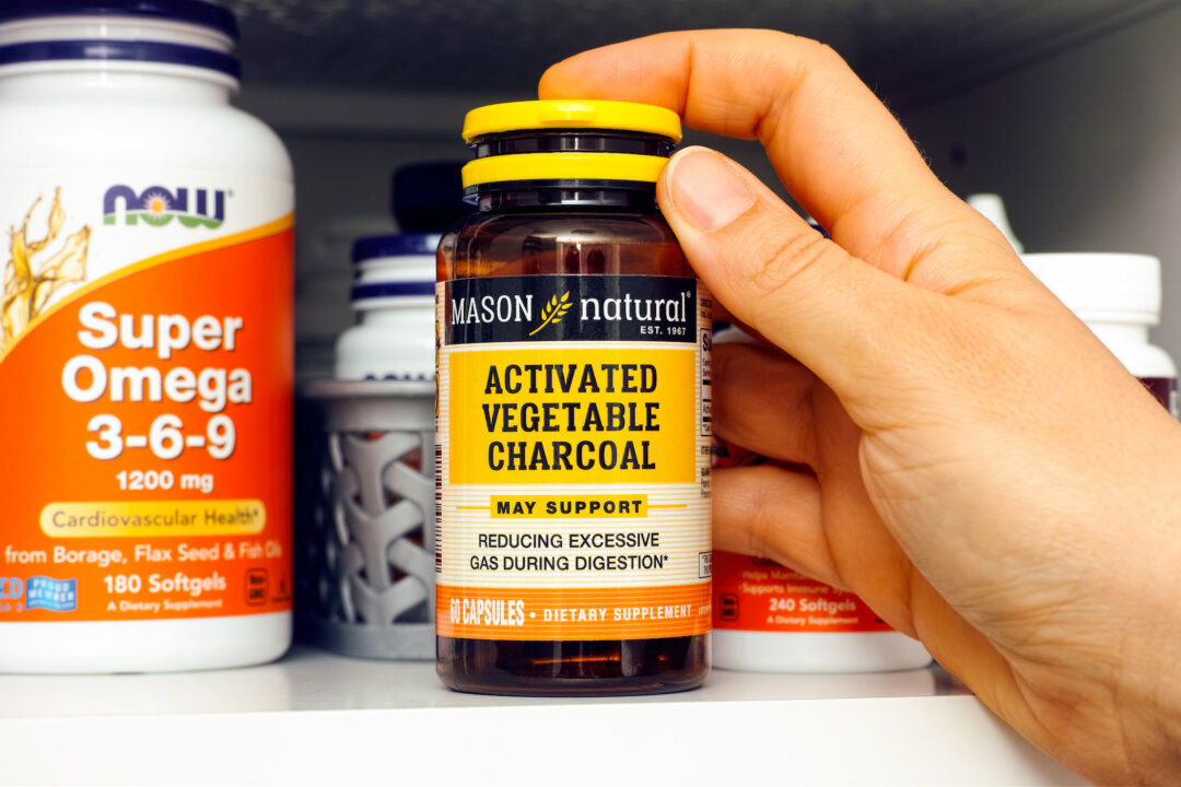 Activated charcoal draws many noxious substances onto its surface, preventing the gastrointestinal tract's absorption of chemicals.(Ekaterina_Minaeva/Shutterstock)