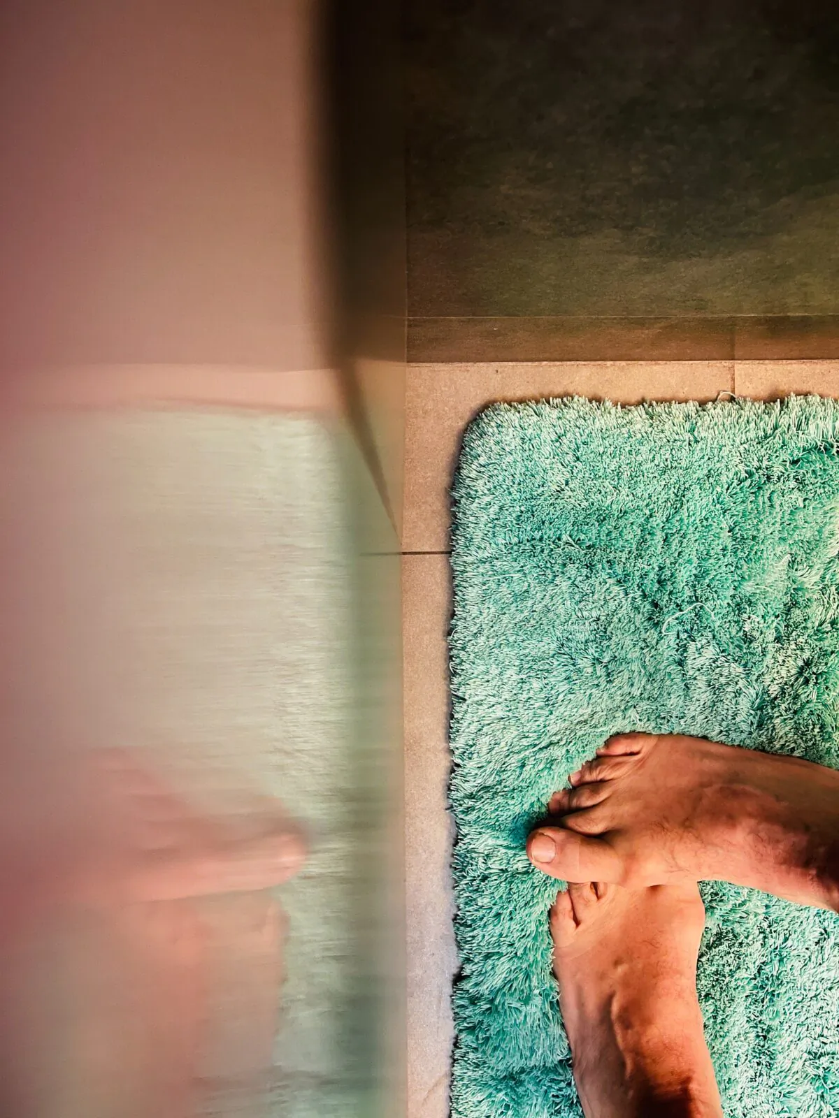 Your cold bathroom floor can be transformed by using hot water from a small water heater or by using a thin fiberglass mat that contains heating coils powered by electricity. (Marek Korzeniowski/Pexels)