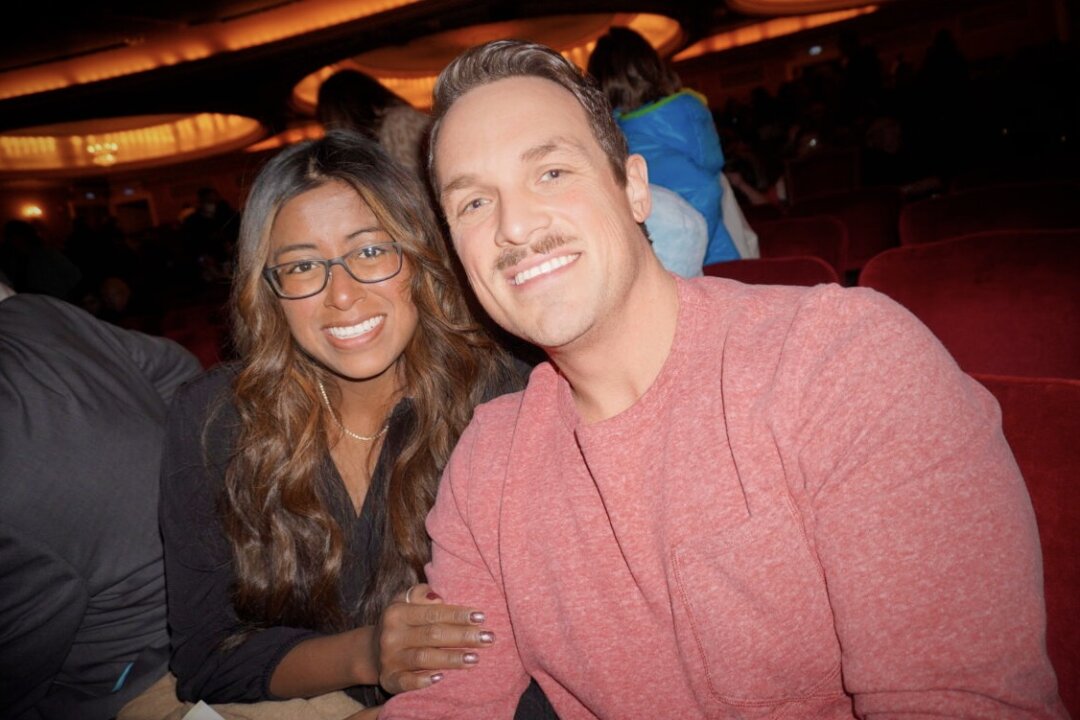 Marrissa and Steven Jones enjoyed Shen Yun at the Orpheum Theatre, in Minneapolis, on Feb. 24, 2023. (Sherry Dong/The Epoch Times)