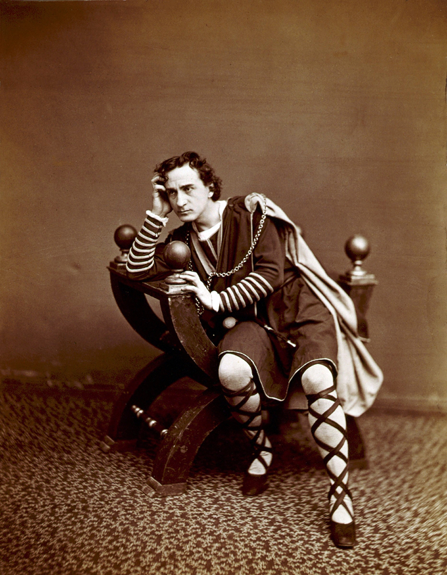 Edwin Booth as Hamlet