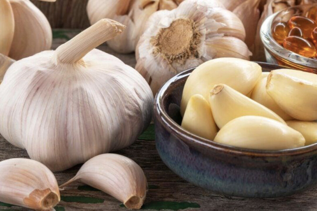Garlic is rich in calcium, potassium, phosphorus, and other nutrients, and has bactericidal benefits, too. (Shutterstock)