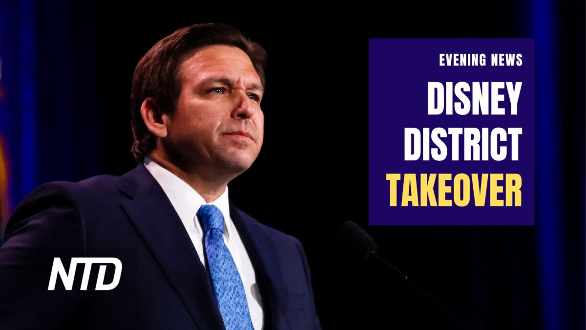 NextImg:LIVE 6:30 PM ET: NTD Evening News (Feb. 27): DeSantis Signs Bill Ending Disney’s ‘Corporate Kingdom’; Lab Leak Likely Origin of Pandemic: DOE
