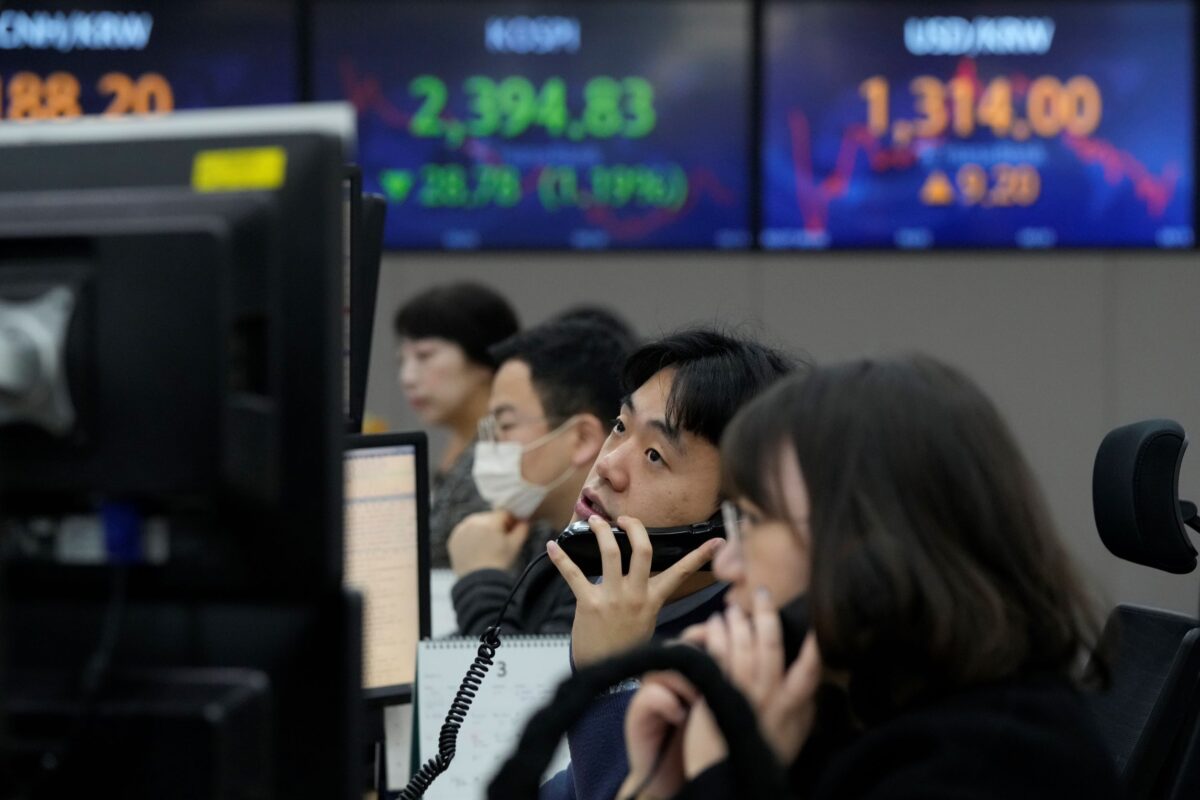 World Shares Mixed After Latest Wall Street Retreat