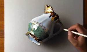 Drawing a Milk Jug so Realistic That You Can’t Believe It | Marcello Barenghi