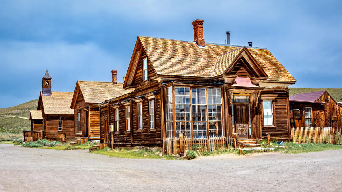 Home of Bodie banker and mill owner James Stuart Cain and his wife, Martha; their eldest son was David Victor Cain. (Maria Coulson)