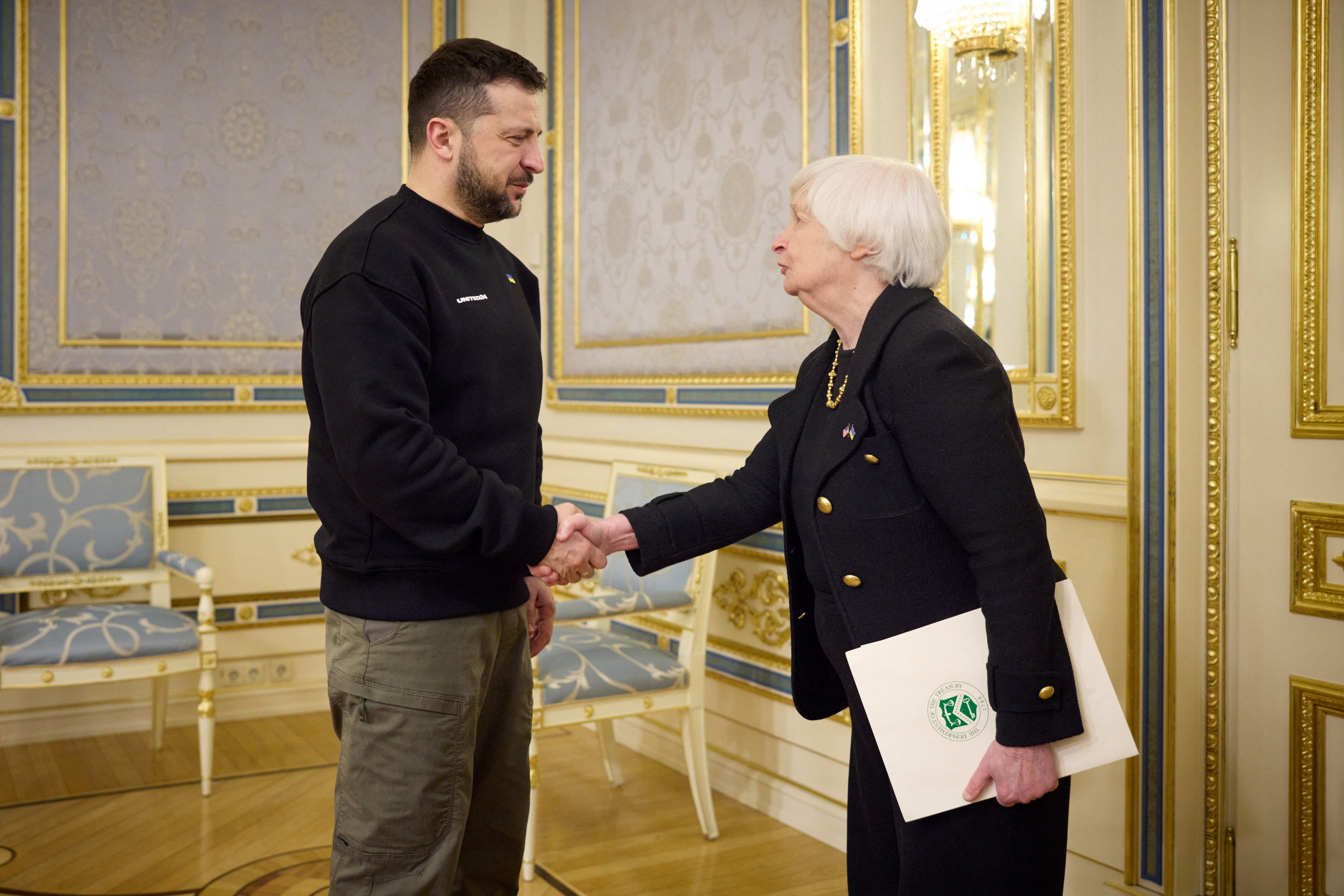 Yellen in Surprise Visit to Kyiv to Reaffirm US Economic Aid to Ukraine - Vimarsana News