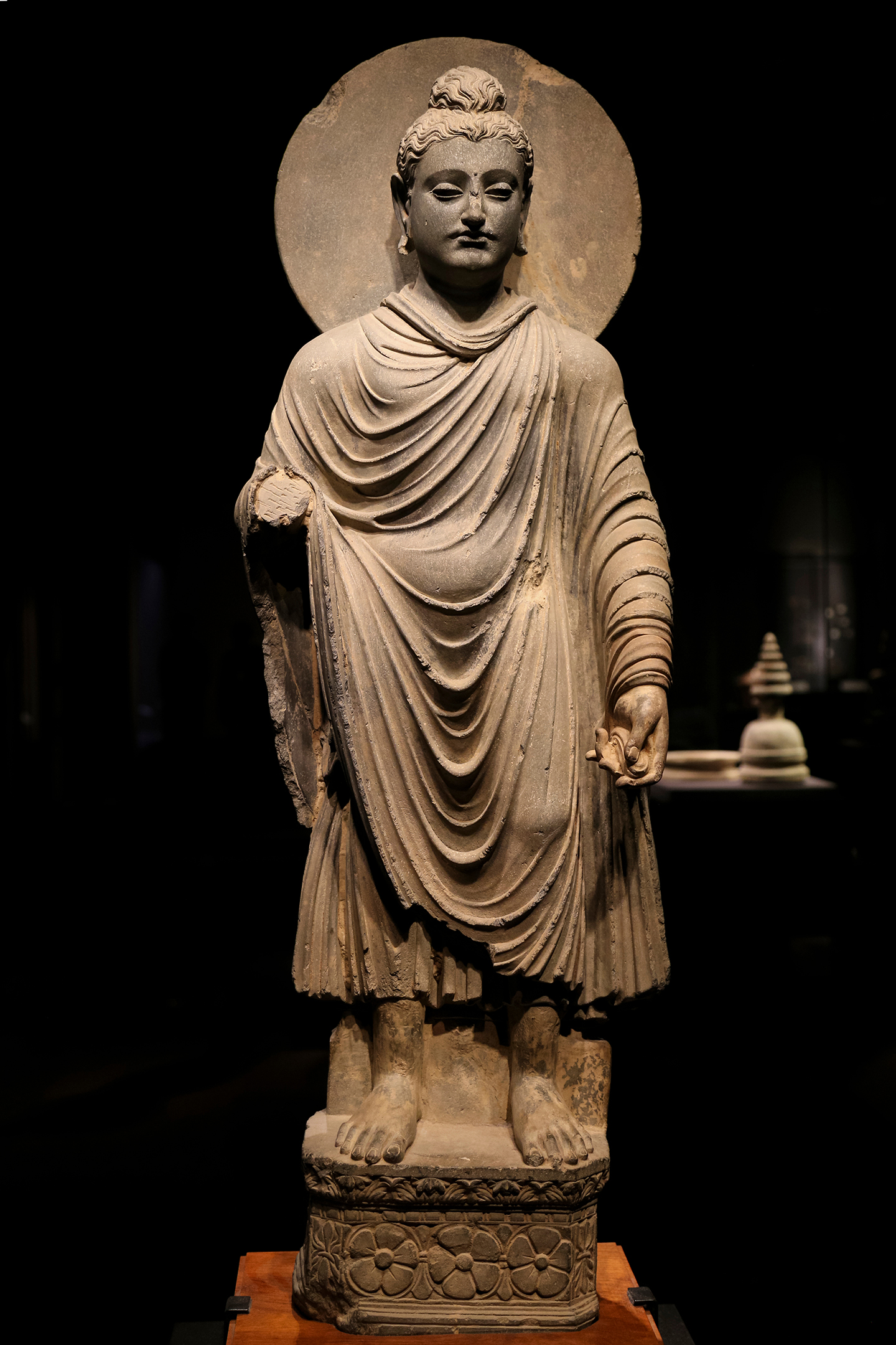 Gandhara Buddhist statue