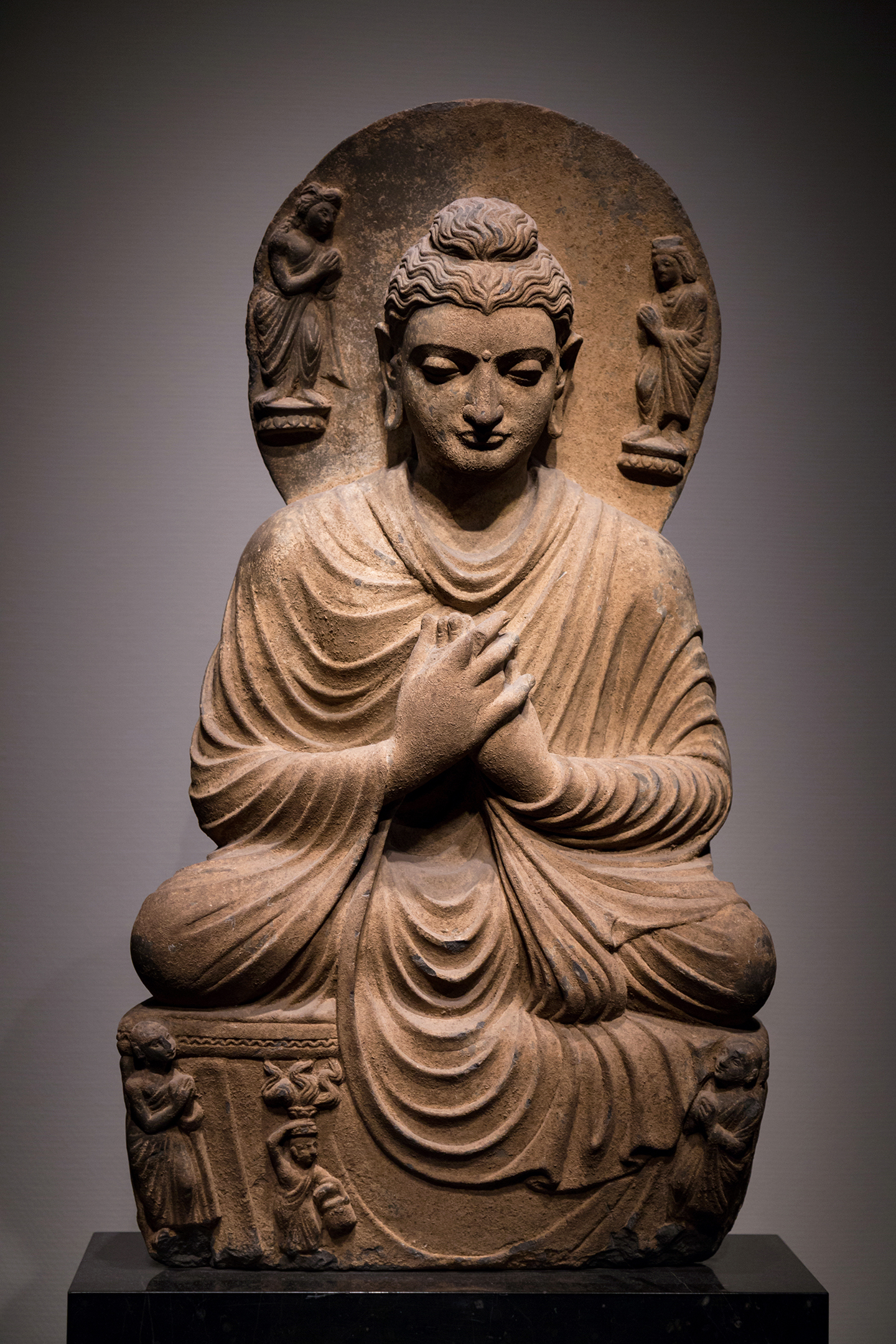 Ancient seated Buddha