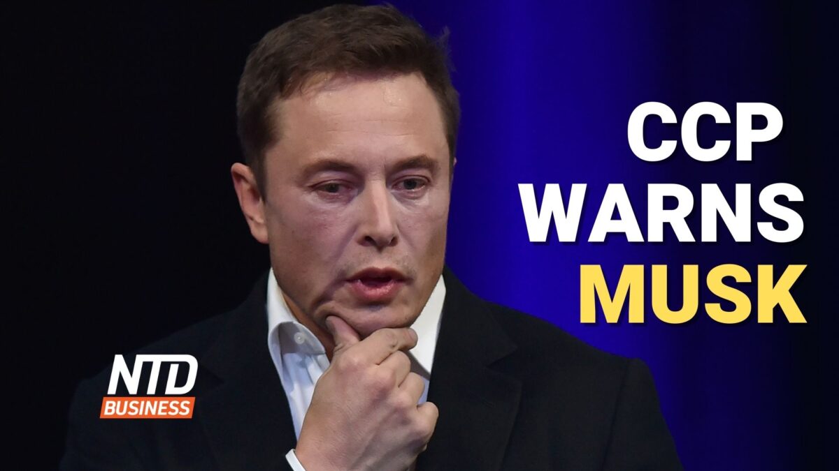 NextImg:LIVE NOW: NTD Business (March 1): CCP Warns Musk Over COVID Comments; Hollywood’s Secret Contraband Vaccine Card Network