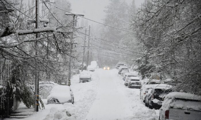 San Bernardino Residents Desperate After Heavy Snow