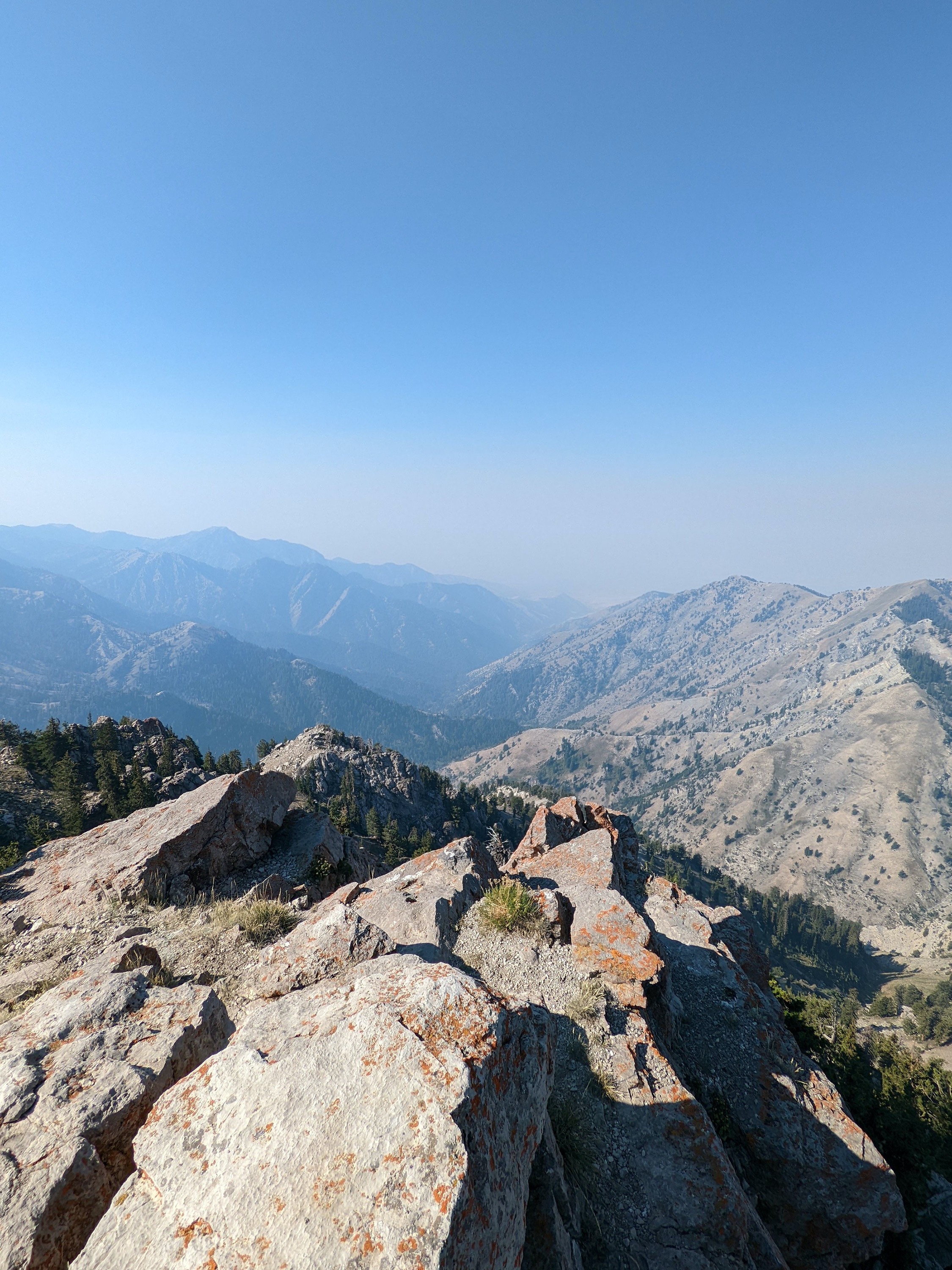 Naomi Peak, the highest point in Cache County, Utah.