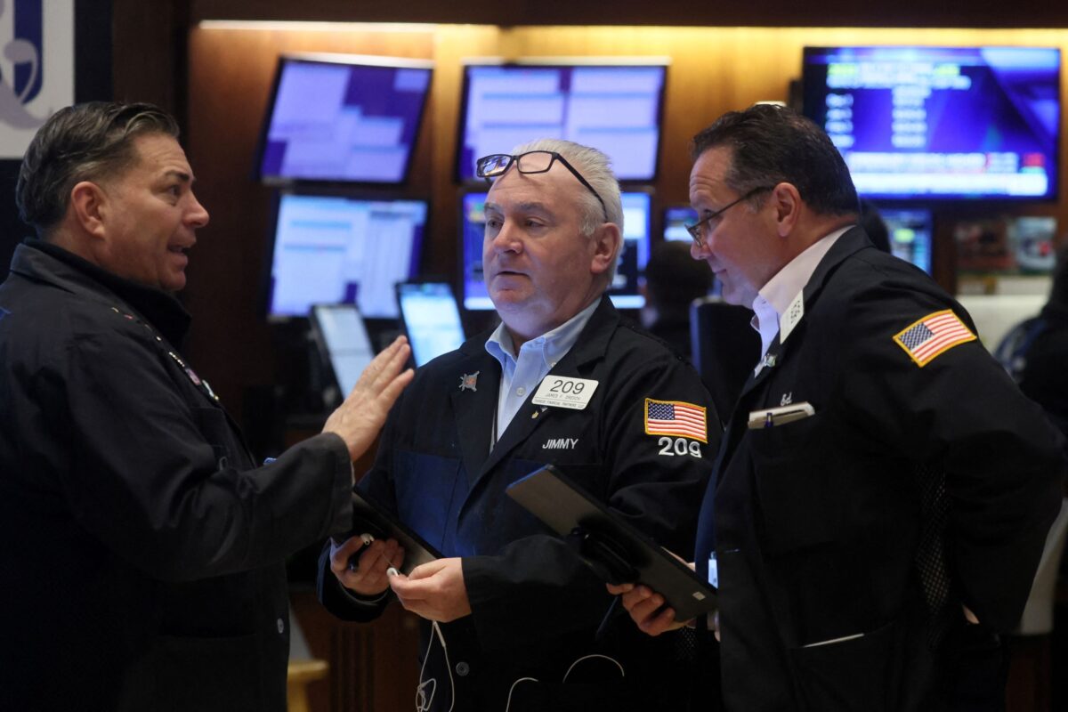 NextImg:Wall Street Opens Lower as Yields Rise Again