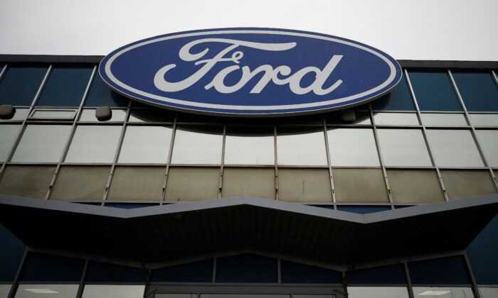 Ford's Halewood plant in Liverpool, Britain, on Oct. 18, 2021. (Phil Noble/Reuters)