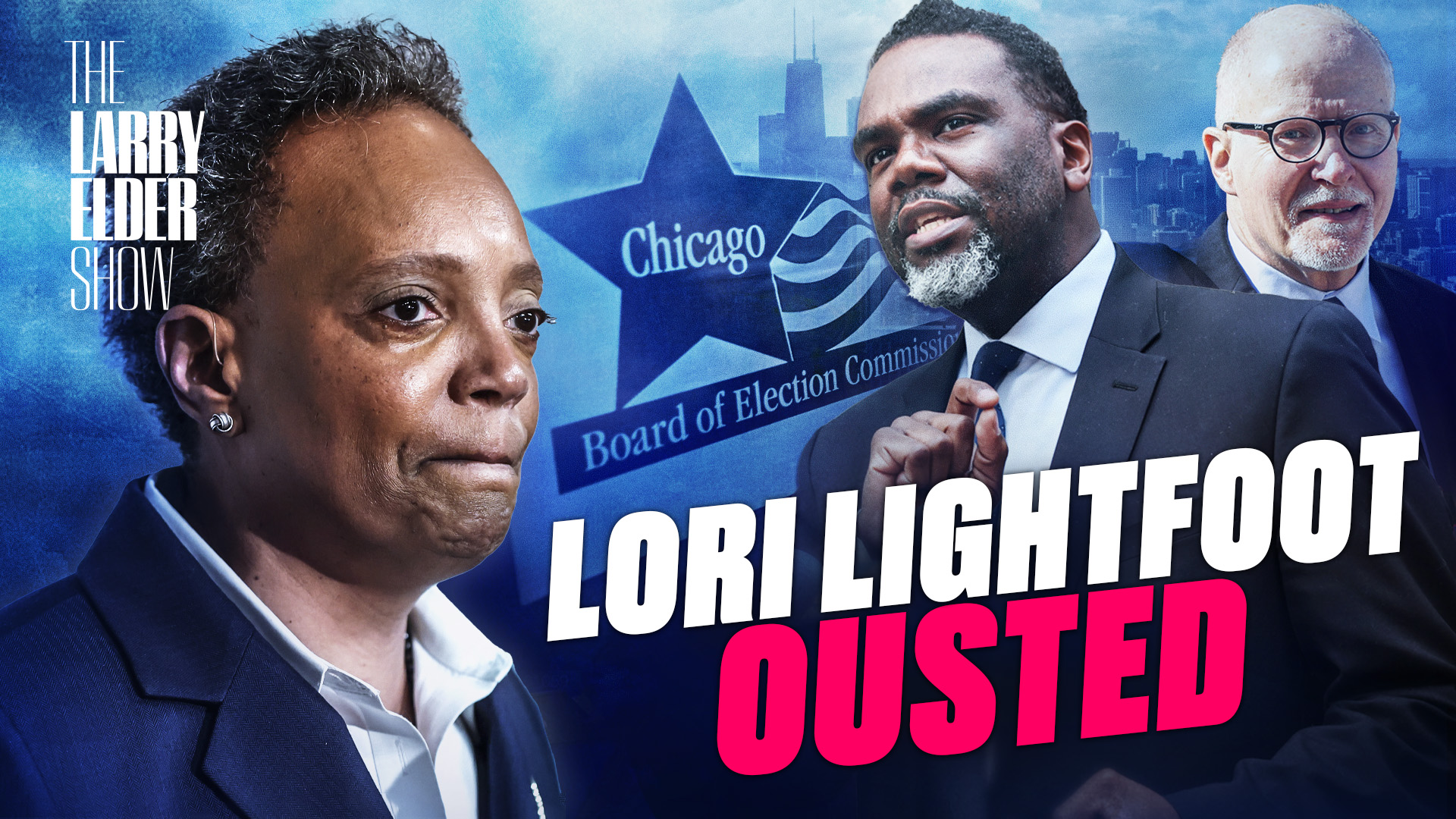 PREMIERING 3 PM ET: Lori Lightfoot Made History By Becoming Chicago's First Mayor In 40 Years to Lose Re-Election | The Larry Elder Show - Vimarsana News