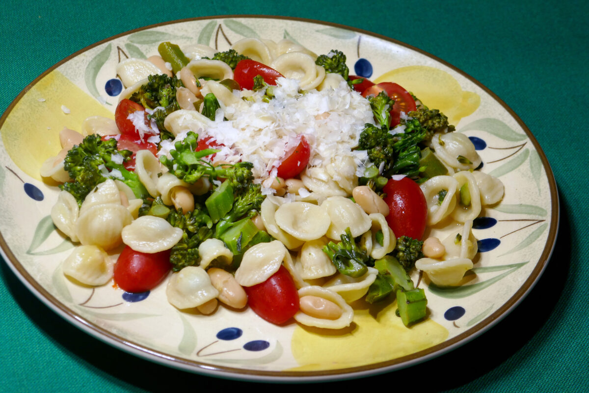 NextImg:Broccoli Rabe Adds Crisp Texture to Veggie Orecchiette Dish