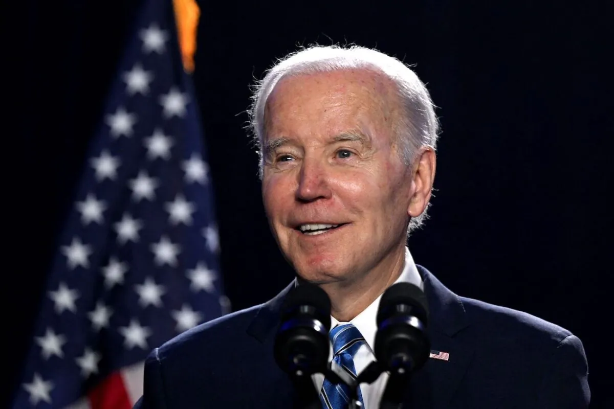 President Joe Biden in Baltimore on March 1, 2023. (Andrew Caballero-Reynolds/AFP via Getty Images)