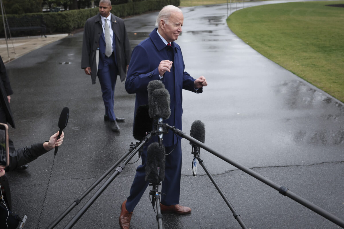 President Biden Departs The White House En Route To Delaware