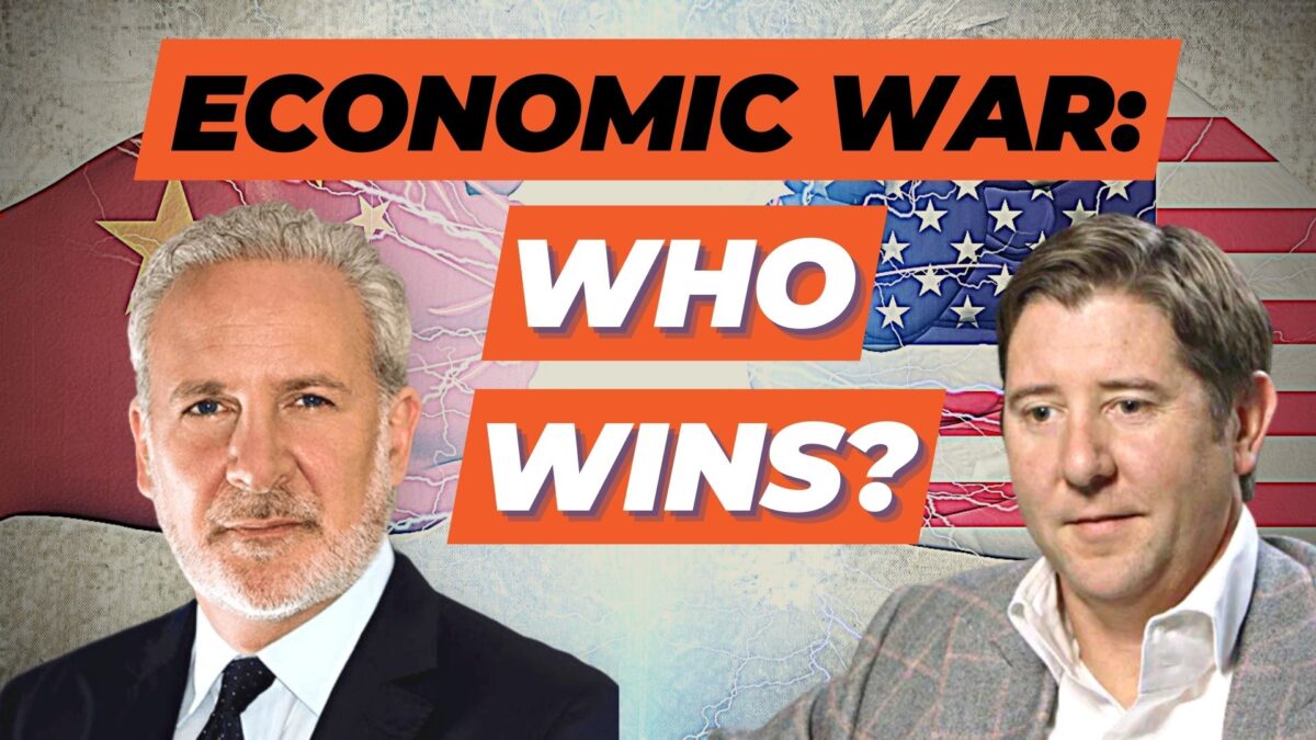 NextImg:Who Wins an Economic War: US or China? Peter Schiff Debates Brent Johnson