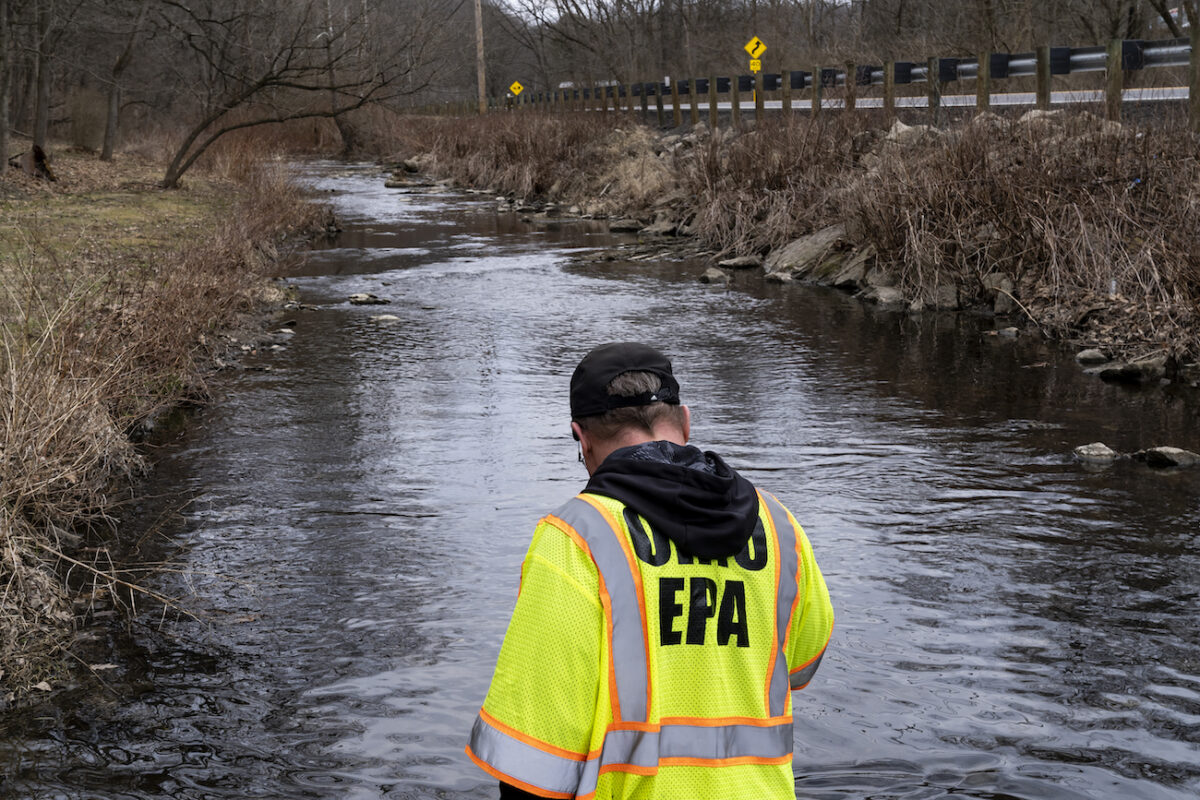 NextImg:DOJ Sues Rail Company Over Pollution from Ohio Derailment