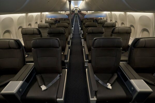 American Airlines B737 interior