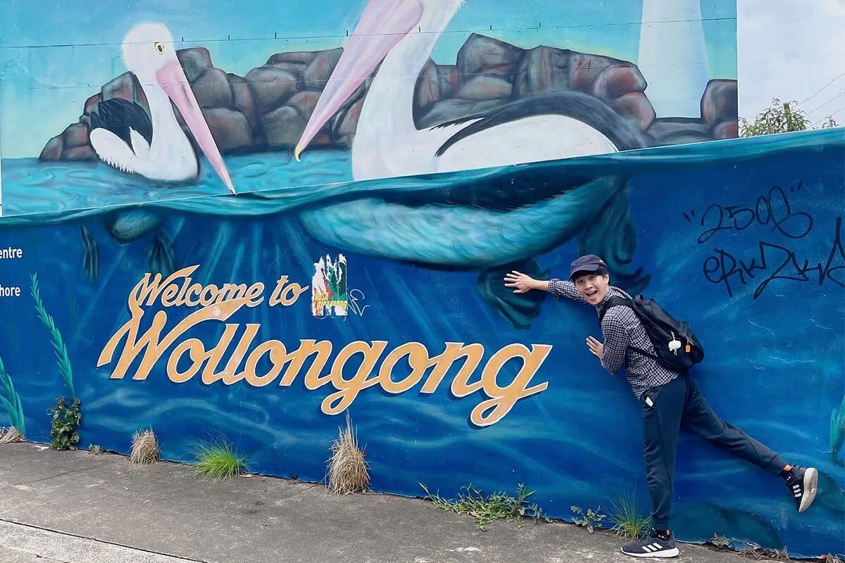 Yung Jai, a former flight attendant flying Australia for Virgin Airlines, lost his job during pandemic. He has been missing his life in Australia and is planning to migrate to Australia. Yung found his passion in illustration and became a university assistant manager. Jan. 23, 2023. (Courtesy of Yung Jai)