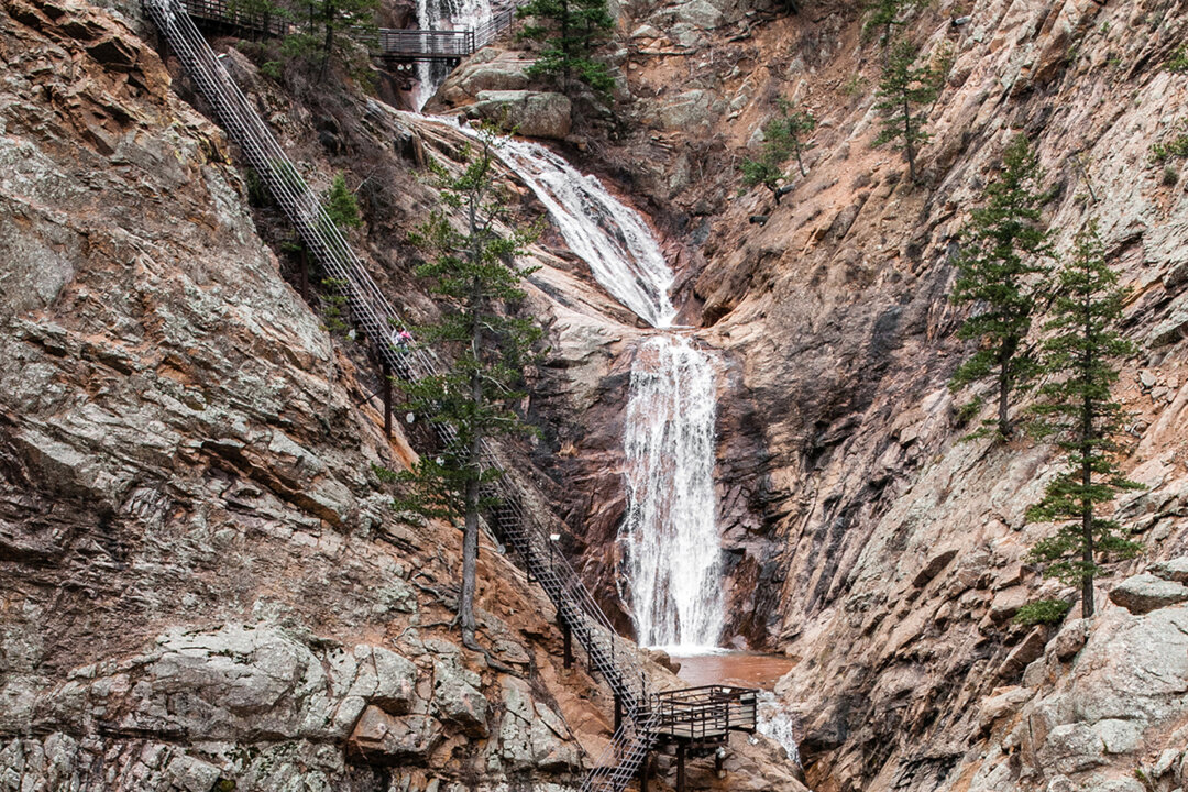 Seven Falls Waterfall in Colorado Springs, Colorado. (Dreamstime/TNS)