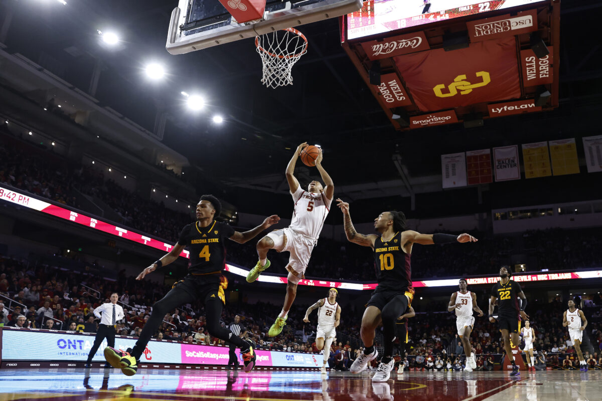 NextImg:Boogie Ellis Scores 28 as USC Hangs on to Defeat Arizona State
