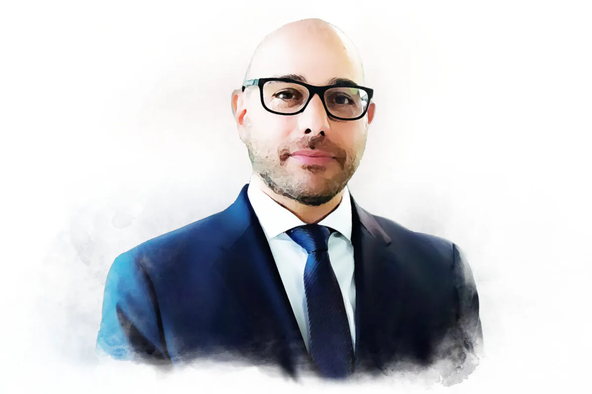 Aaron Siri, managing partner of Siri & Glimstad. (Jack Wang/The Epoch Times)