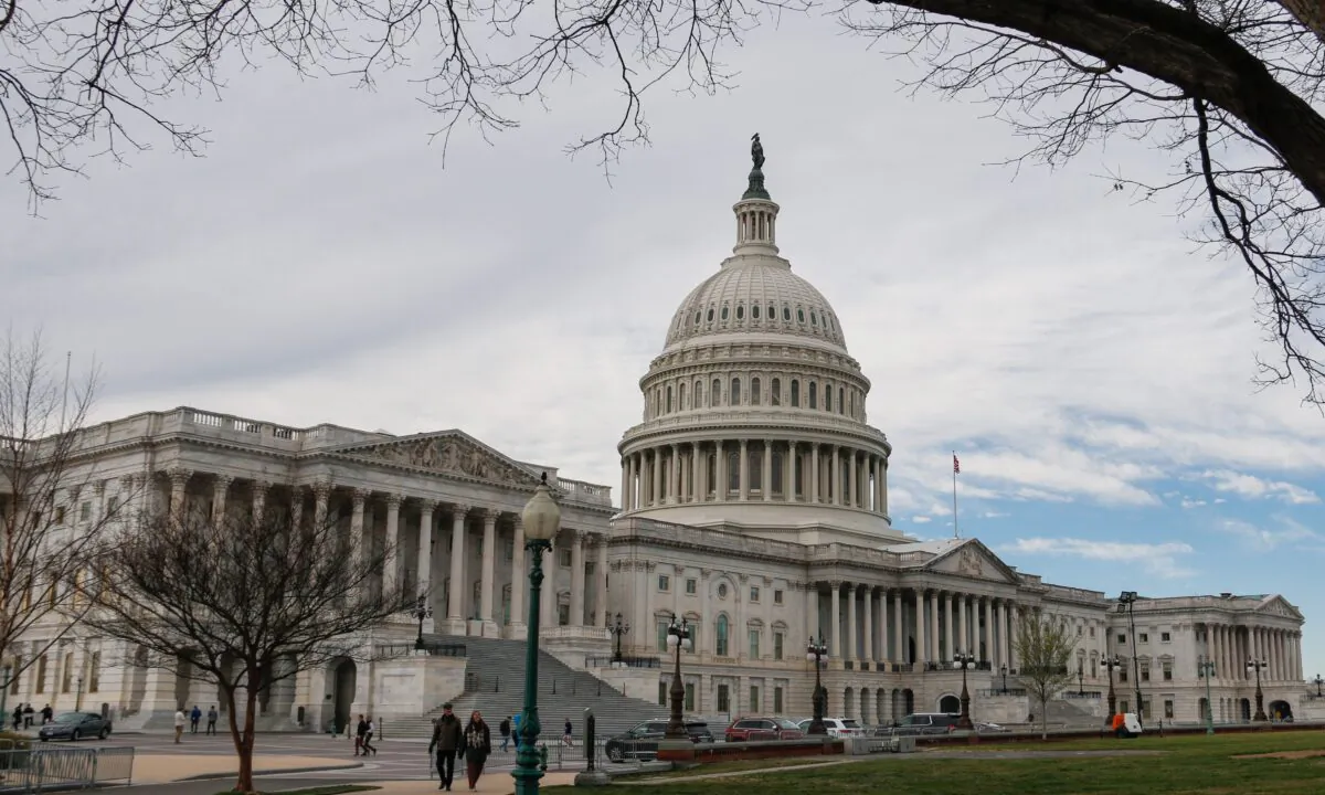 The U.S. Capitol building in Washington on Feb. 24, 2023. (Madalina Vasiliu/The Epoch Times)