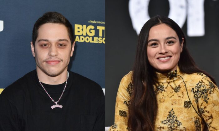 (Left) Pete Davidson attends the premiere of "Big Time Adolescence" at Metrograph in New York City, on March 05, 2020. (Dimitrios Kambouris/Getty Images); (Right) Chase Sui Wonders attends the Apple TV+ 2023 TCA Winter Press Tour at The Langham Huntington, Pasadena  in Pasadena, Calif., on Jan. 18, 2023. (Alberto E. Rodriguez/Getty Images)