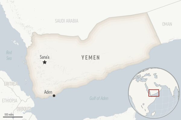 Yemen map