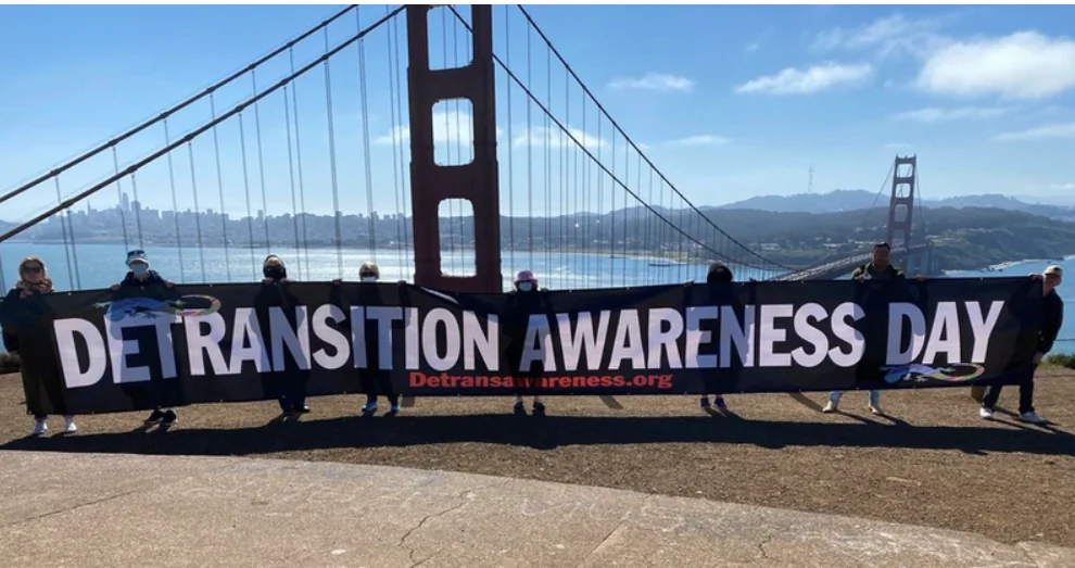 The group Detrans Awareness has designaged Mar. 12 as National Detrans Awareness today to spotlight the dangers of gender transition treatment for minors (Courtesy photo)